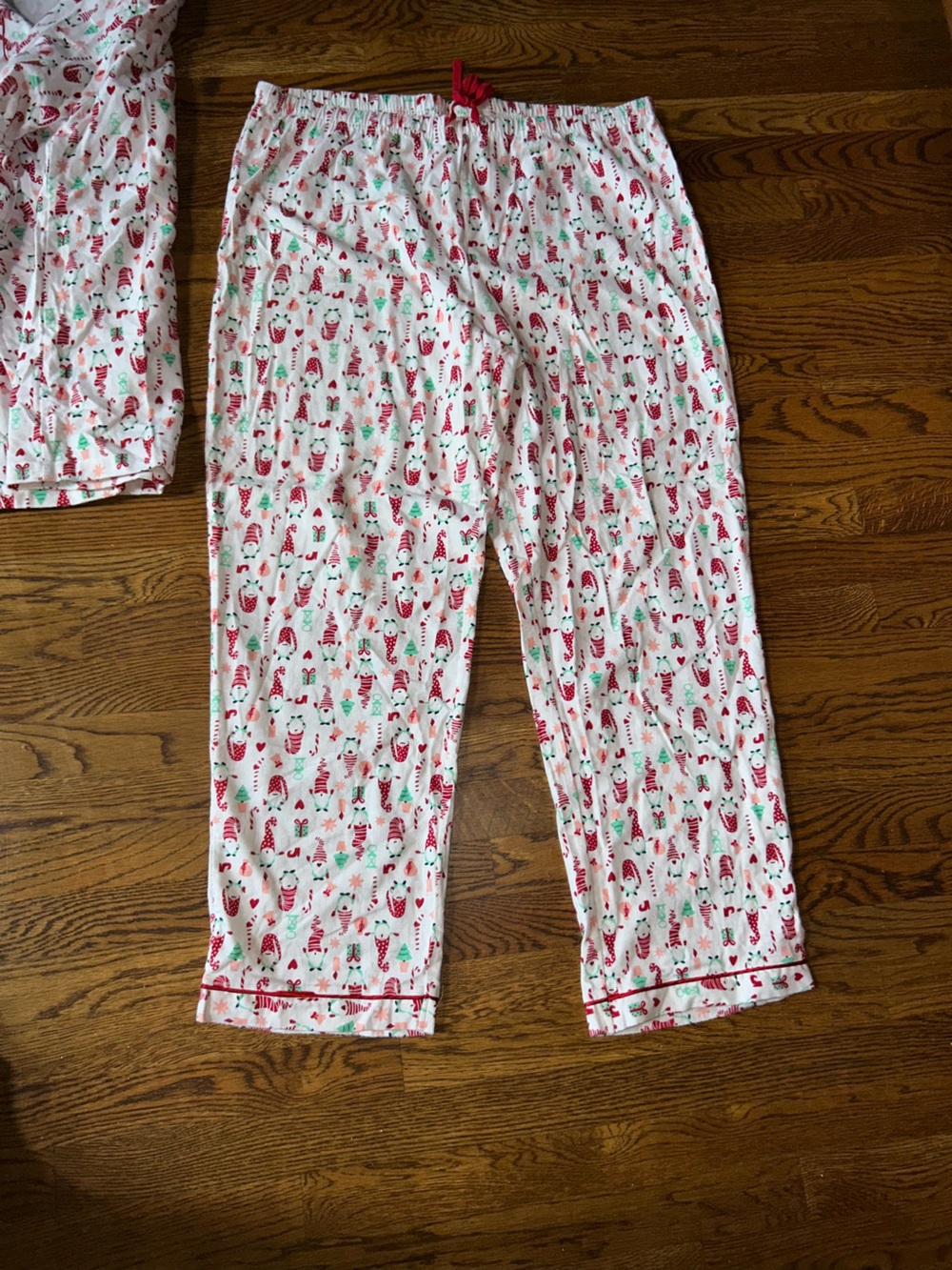 Serra Christmas Pajama Set Medium or XL Holiday Button Front Lounge Sleepwear - Picture 5 of 9